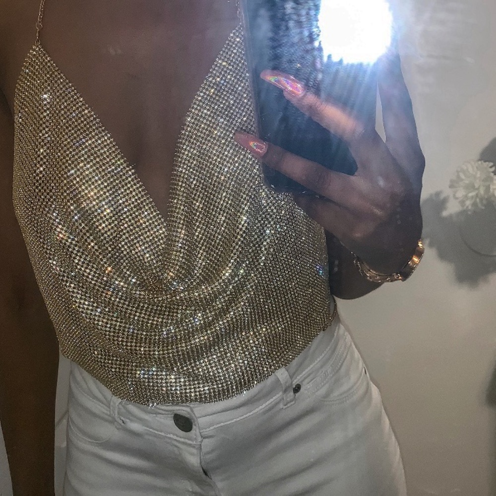 Gold Diamond Shirt One Size Fits All